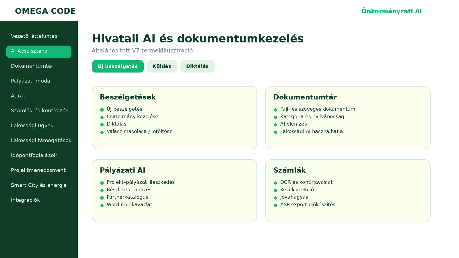 Hivatali AI és dokumentumkezelés